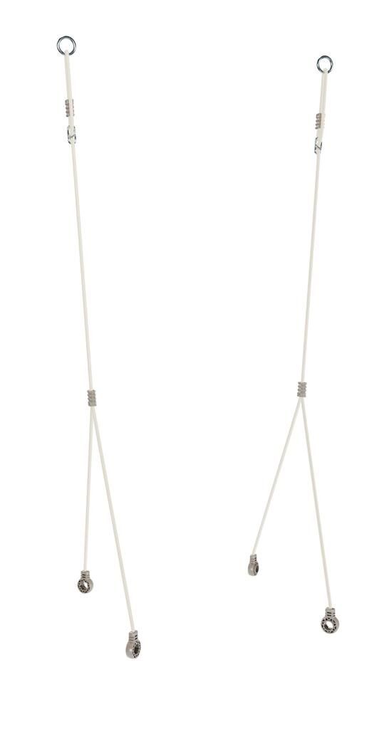 Hudora 2 Seile für Nestschaukel Lounge 90 cm