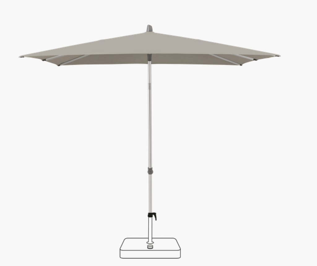 Glatz Sonnenschirm Alu-Smart easy 240x240 cm