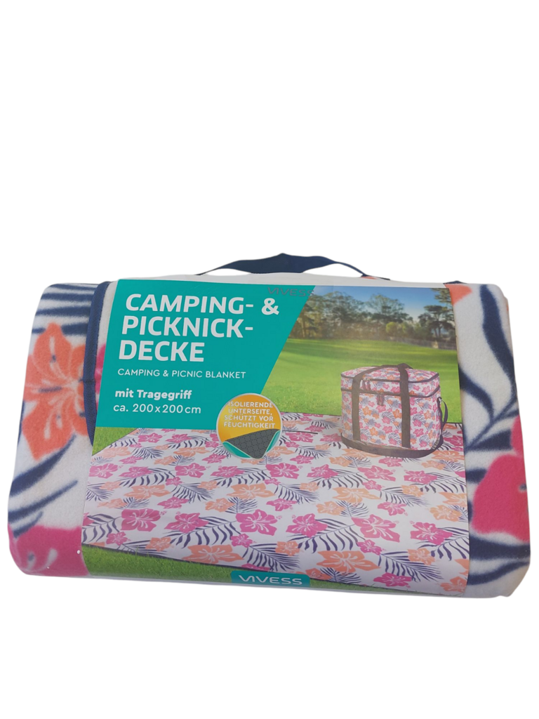 VIVESS Camping- &amp; Picknickdecke