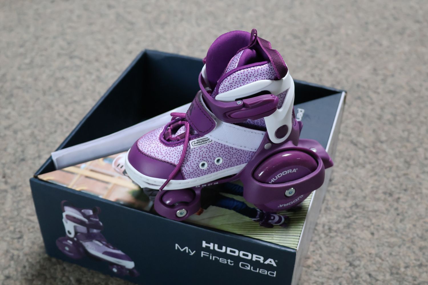 Hudora Rollerskates MY FIRST QUAD (lavendel, 26-29)