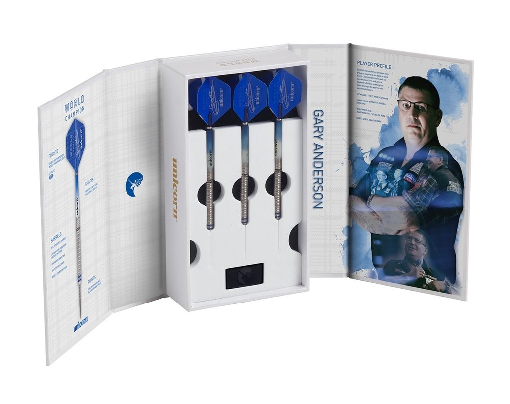 Unicorn Gary Anderson World Champion 90% Tungsten - Phase 3