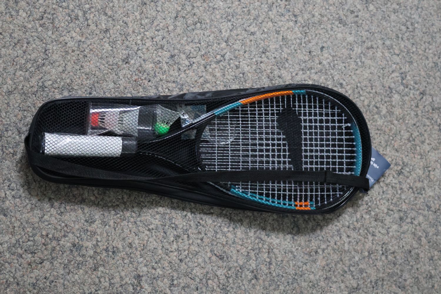 Hudora Badmintonset Speed (2 Schläger + 3 Bälle)