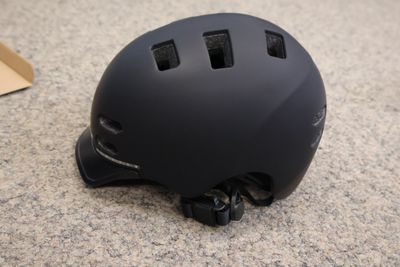 Hudora Skaterhelm LED (schwarz, S)