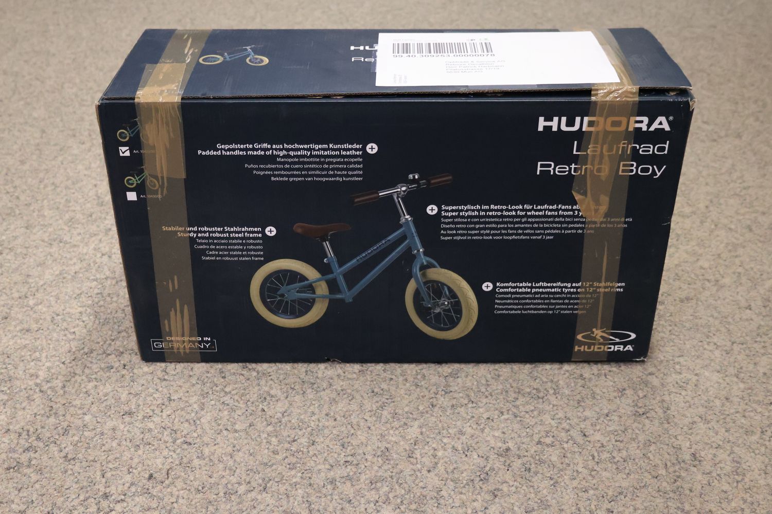 Hudora draisienne Retro Boy (SV)
