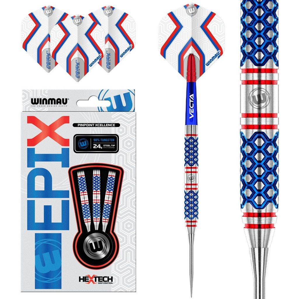Winmau Epix Steel Tip Dartpfeile 24G