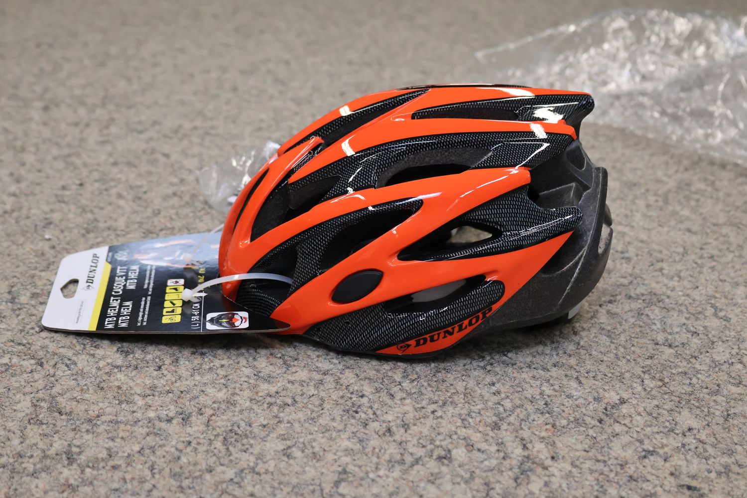 Dunlop MTB Fahrradhelm (L rot)