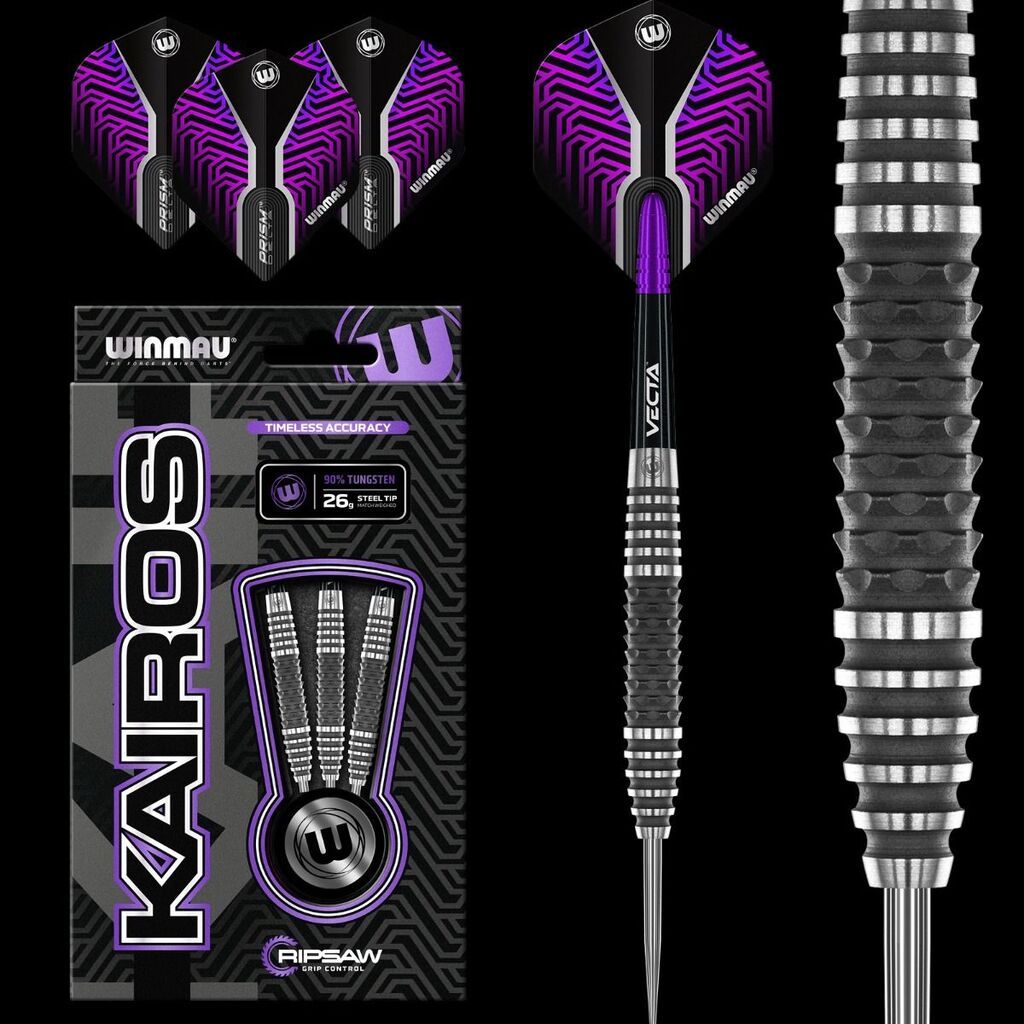 Winmau Kairos Steel Tip Dartpfeile 26G