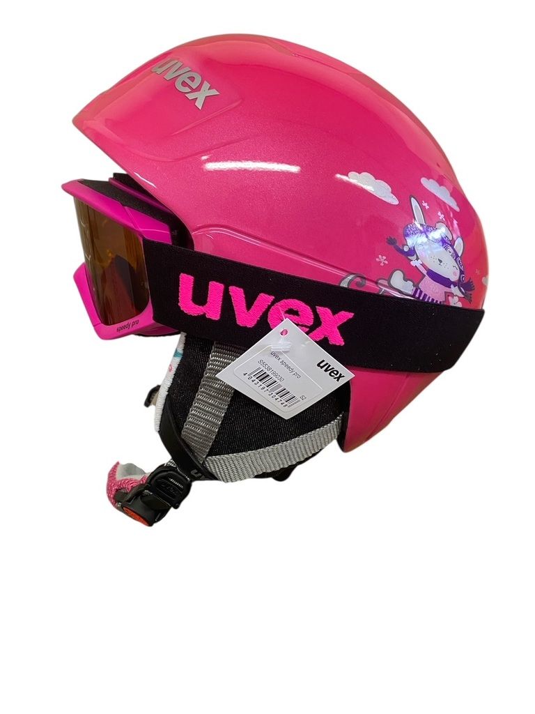 Uvex Skihelm Set inkl. Skibrille für Kinder