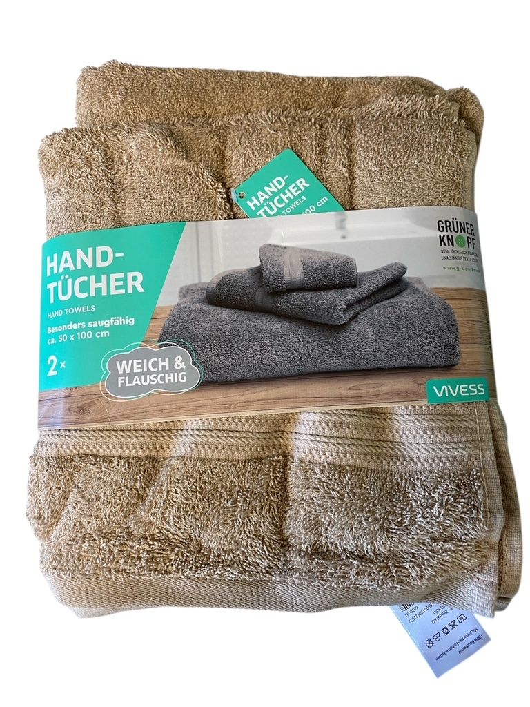 VIVESS Handtuch 2er Set