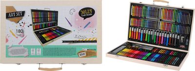CHAMP art set dessin et peinture 180 pièces.
