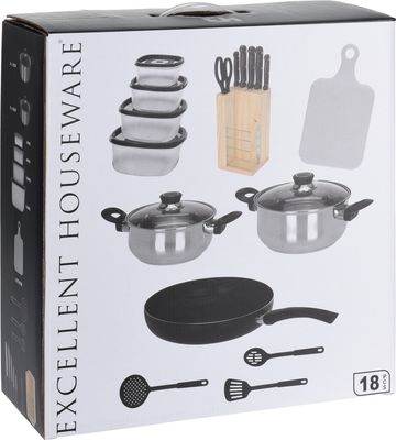 Excellent Houseware Koch - Erstausstattung 18er Set