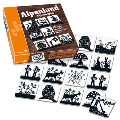 Carta Media Memospiel &quot;Alpenland&quot;