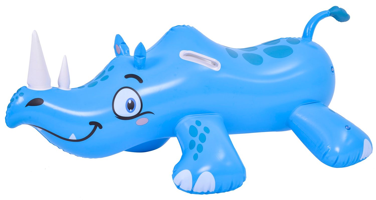 Jilong Aufblasbares Schwimmtier Nashorn