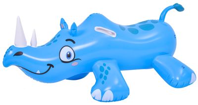 Jilong Aufblasbares Schwimmtier Nashorn