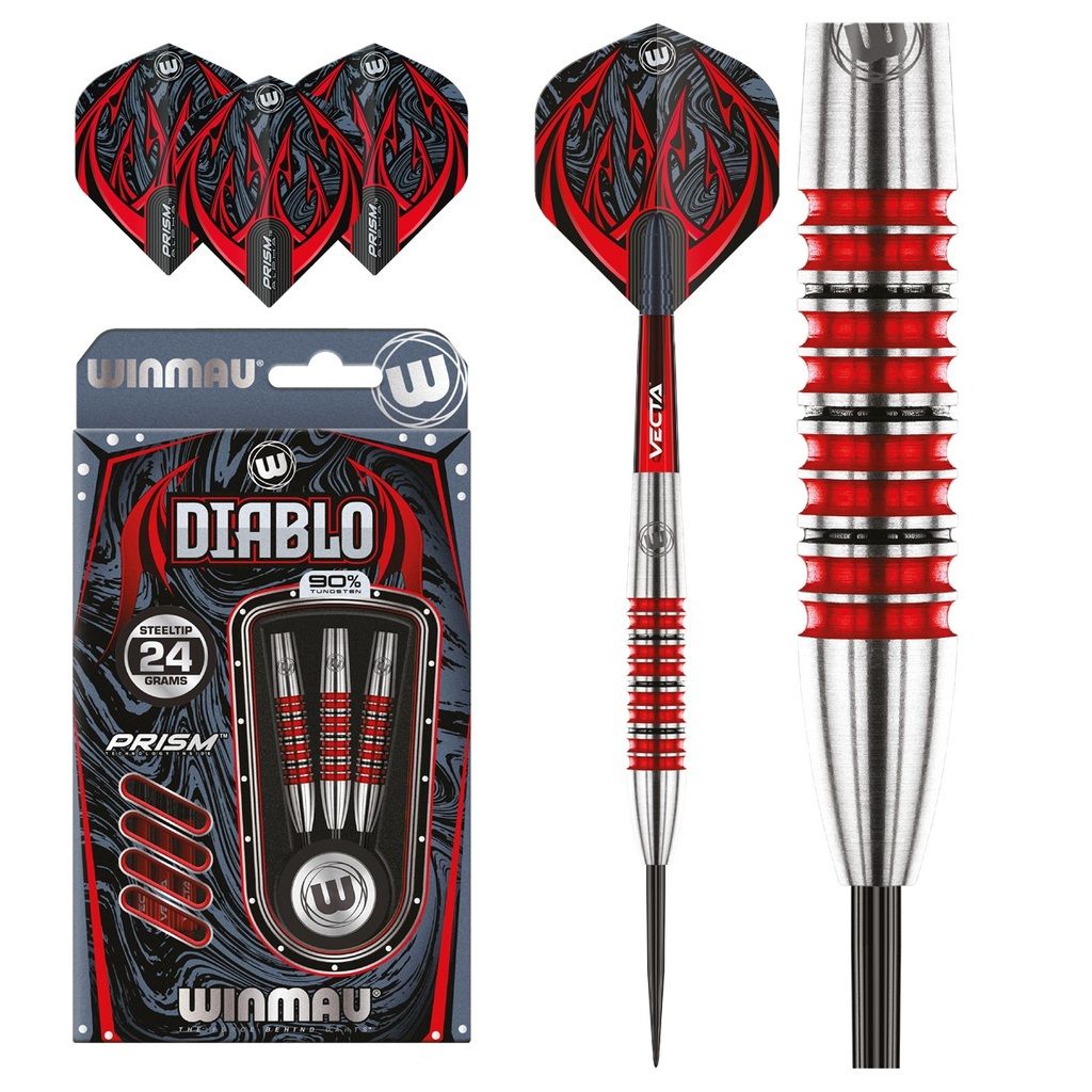 Winmau Diablo 1 Steel Dartpfeile 24G