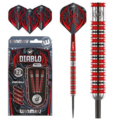 Winmau Diablo 2 Steel Dartpfeile 22G