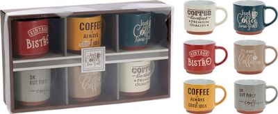CHAMP Becher Tonware 6er Set