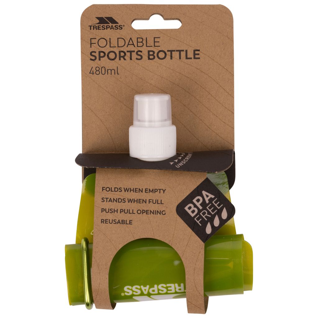 Trespass HYDROMATIC faltbare Trinkflasche