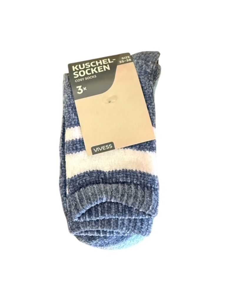 VIVESS Kuschelsocken Unisex 3er Pack