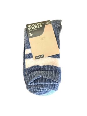 VIVESS Kuschelsocken Unisex 3er Pack