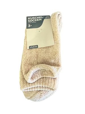VIVESS Kuschelsocken Unisex 3er Pack