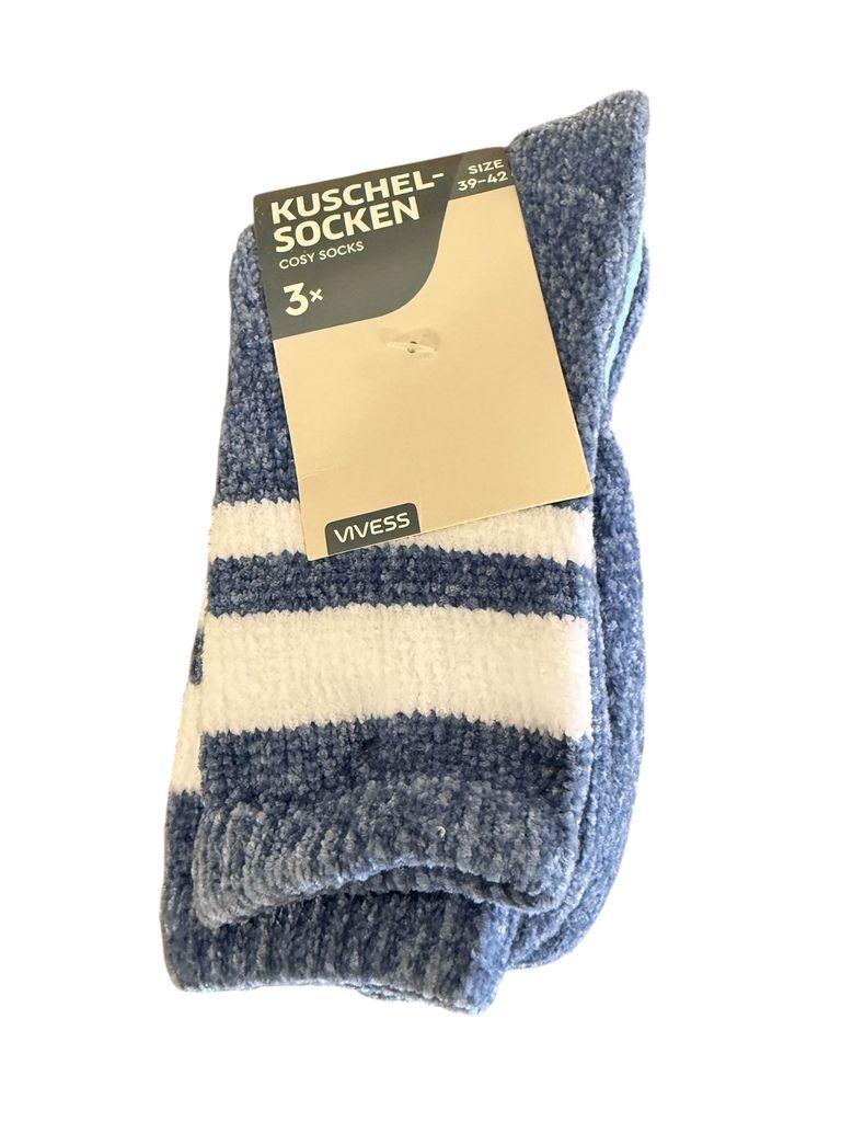 VIVESS Kuschelsocken Unisex 3er Pack