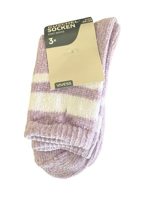 VIVESS Kuschelsocken Unisex 3er Pack