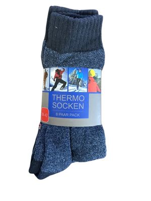 CHAMP Herren Thermo / Freizeit Socken 6-er Pack