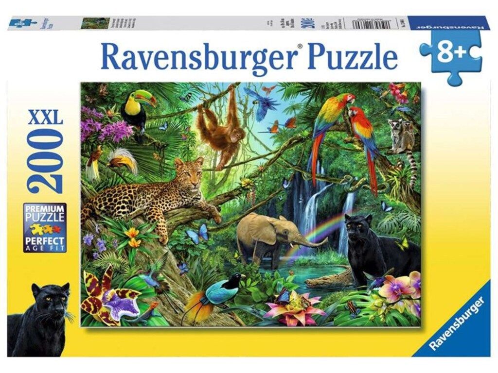 Ravensburger Puzzle &quot; Tiere im Dschungel&quot; XXL 200 Teile
