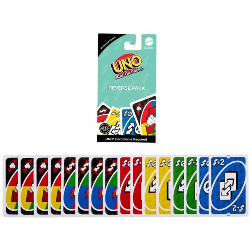 Mattel UNO Sonderkarten &quot;Retour-Set&quot;
