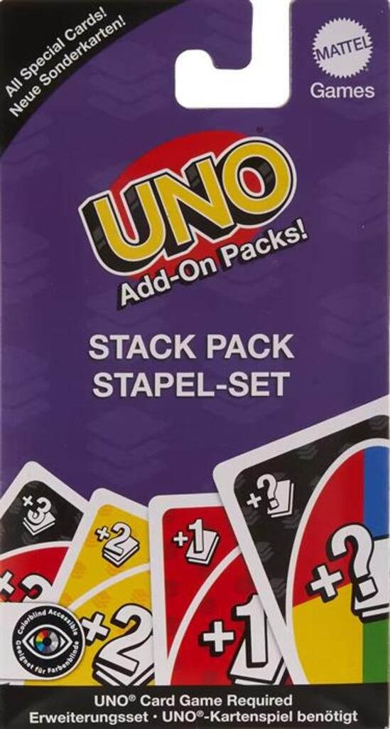 Mattel UNO Sonderkarten &quot;Stapel-Set&quot;