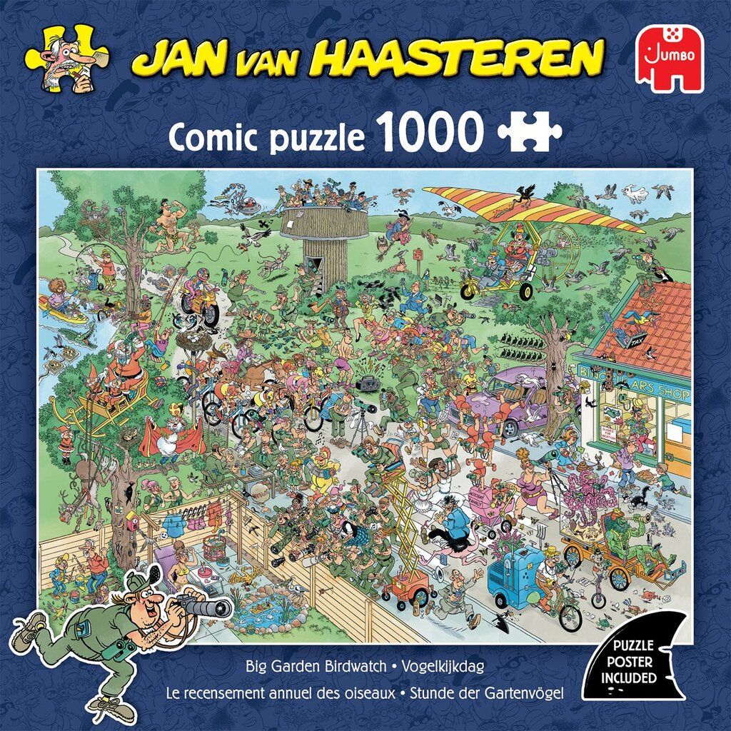 Jumbo Puzzle &quot;Stunde der Gartenvögel&quot; 1000 Teile