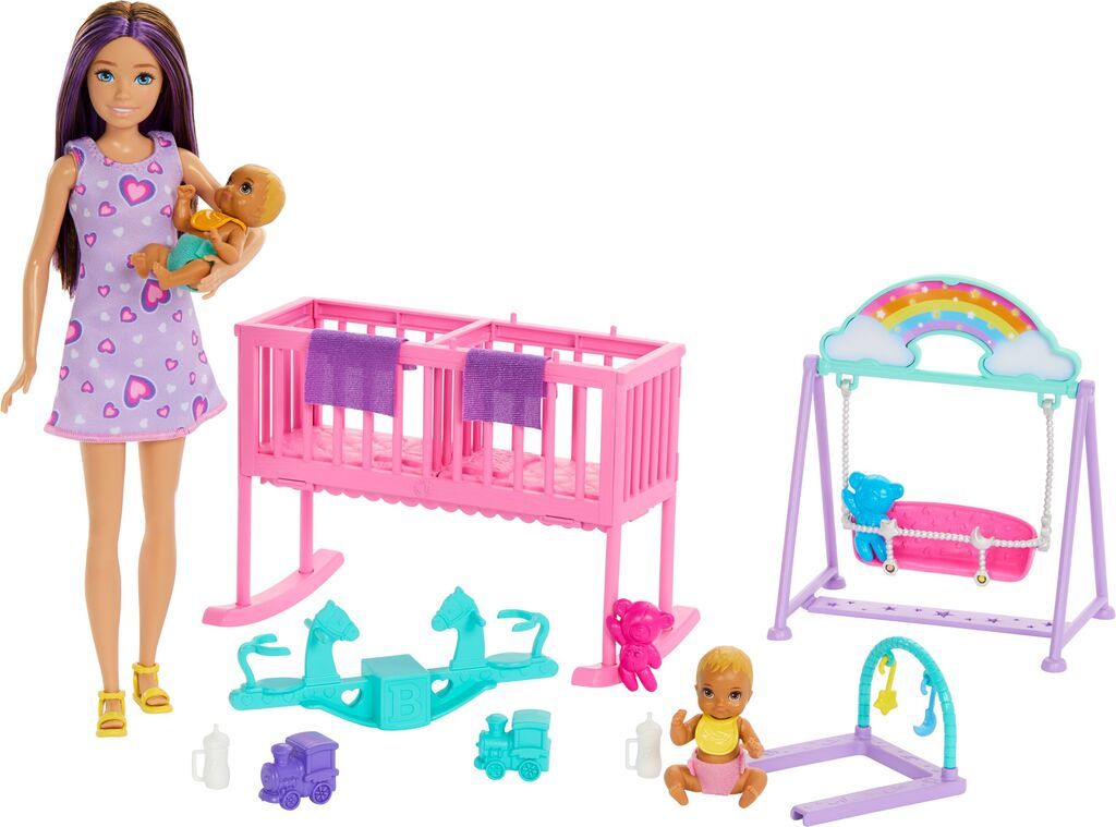 Mattel Barbie Skipper Zwillingskinder Spielset 
