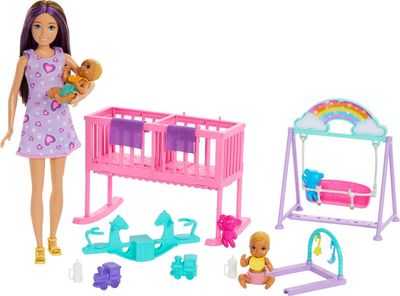 Mattel Barbie Skipper Zwillingskinder Spielset 