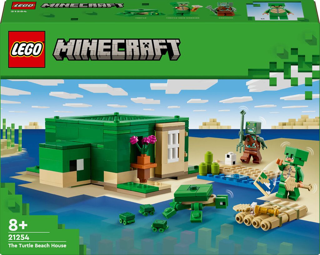 Lego LEGO Minecraft &quot;Das Schildkrötenstrandhaus&quot; 21254