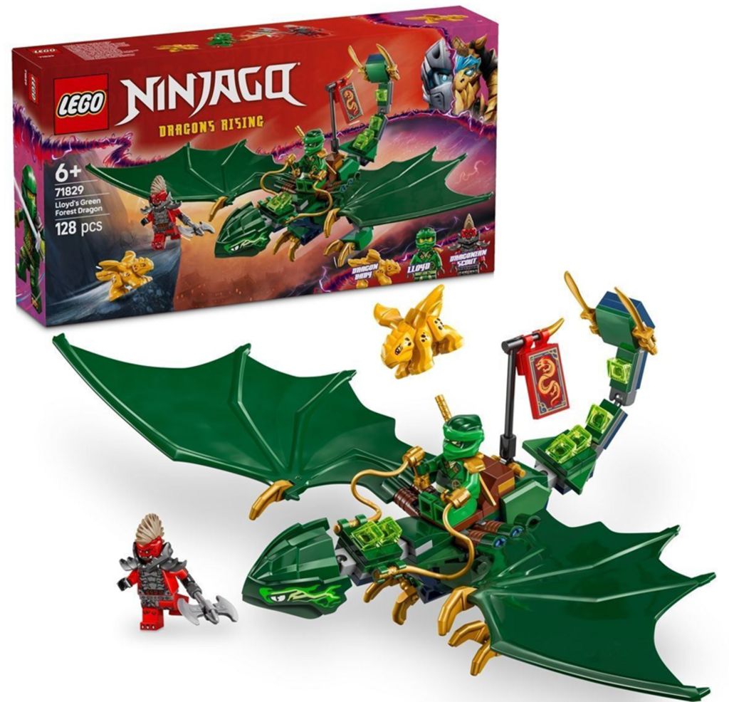 Lego NINJAGO Lloyds grünem Walddrachen (71829)
