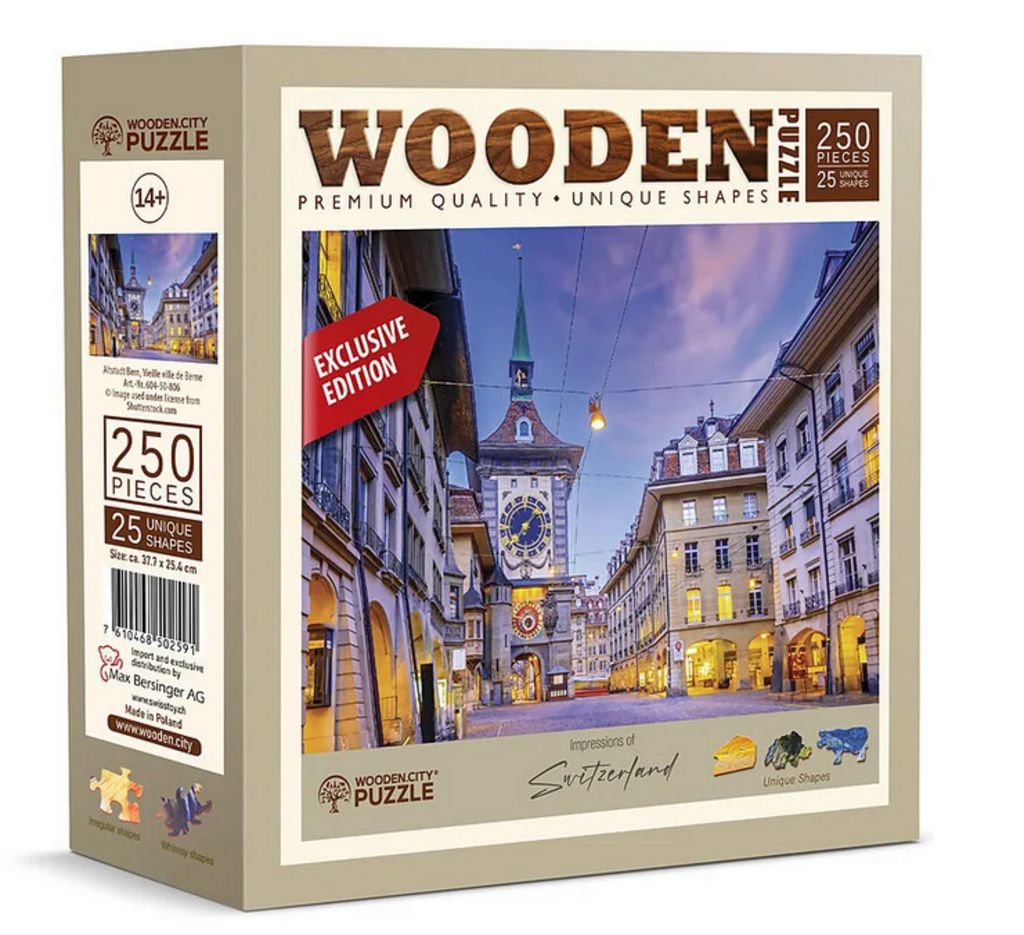 Wooden City Holzpuzzle &quot;Berner Altstadt&quot; 250 Teile