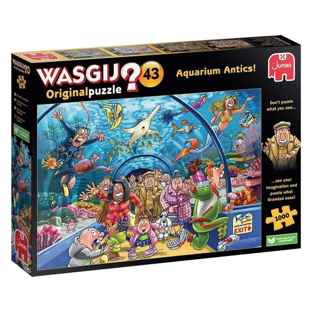 Jumbo Wasgij Original 43 Aquarium Antics 1000 Teile