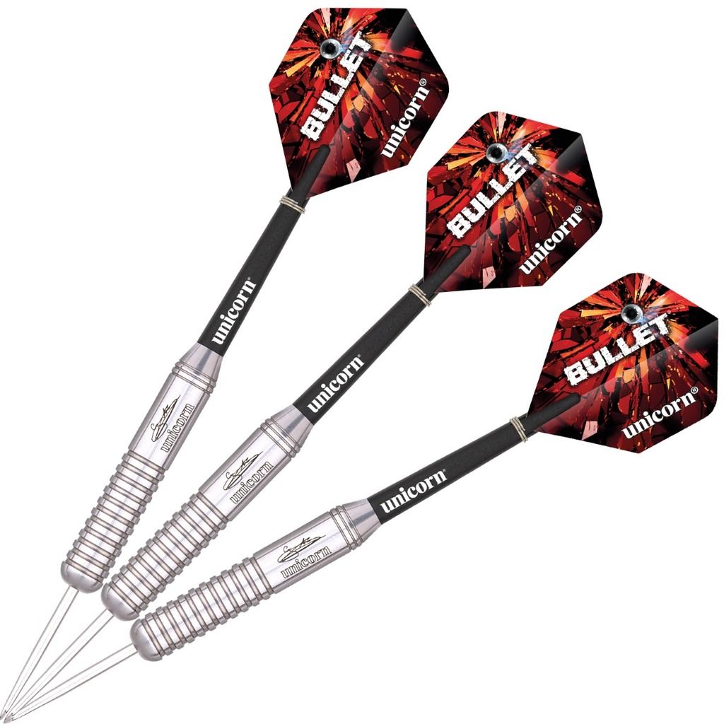 Unicorn Gary Anderson Bullet Stainless Steel Darts 25G