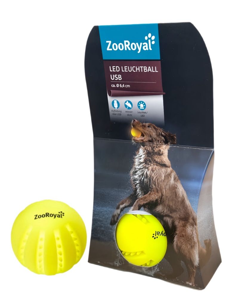 ZooRoyal LED-Spielkugel für Tiere