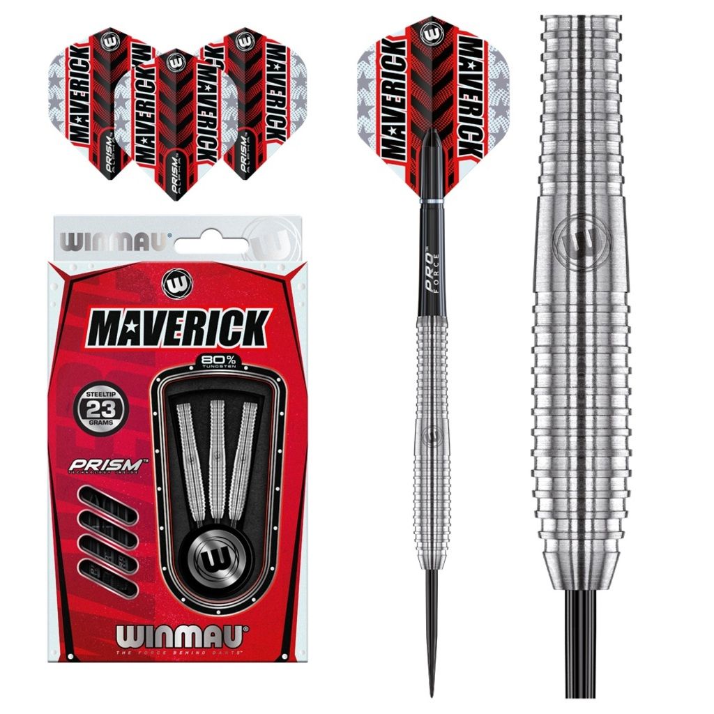 Winmau Maverick Steel Dartpfeile 23G