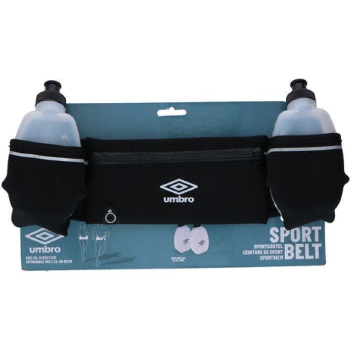 Umbro Sportgürtel mit 2 Flaschen