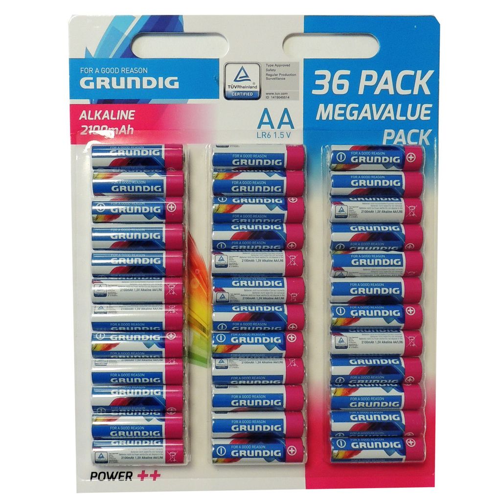 Grundig 36er Pack Batterien LR6