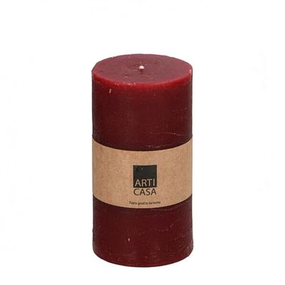 Arti Casa Stumpenkerze (rot, ⌀7 cm × 13 cm) Arti Casa Stumpenkerze (rot, ⌀7 cm × 13 cm)