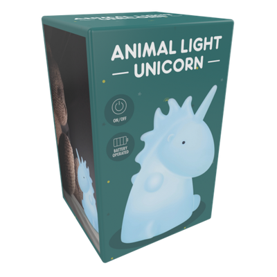 CHAMP Lampe &quot;Einhorn&quot; (11 cm × 7.5 cm × 11.5 cm)