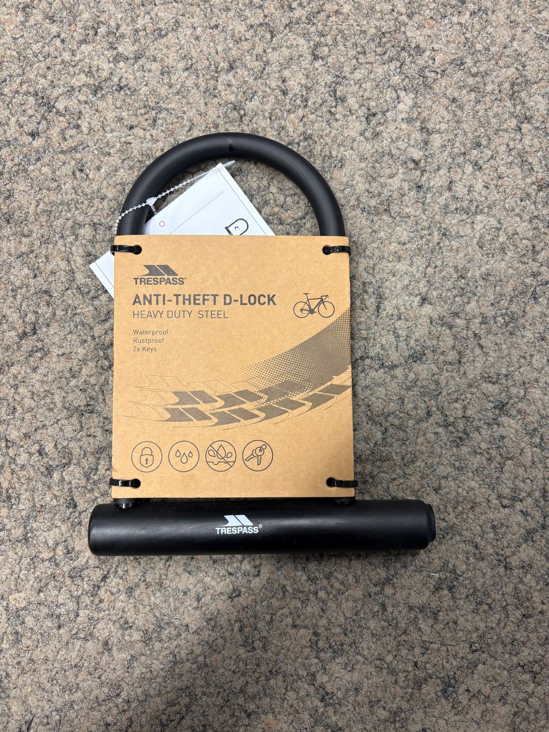 Trespass Anti-Theft D-Lock