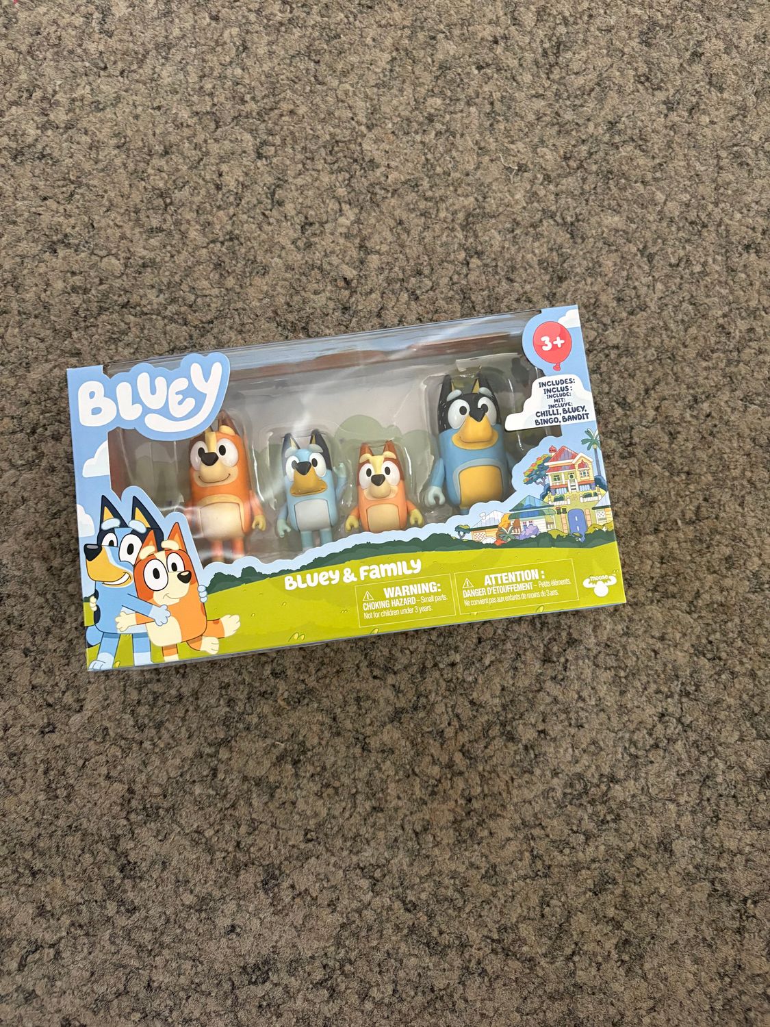 Bluey &amp; Family Spieleset