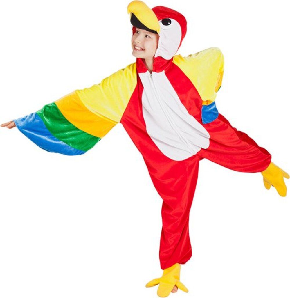 Boland Kinderkostüm Papagei Plüsch