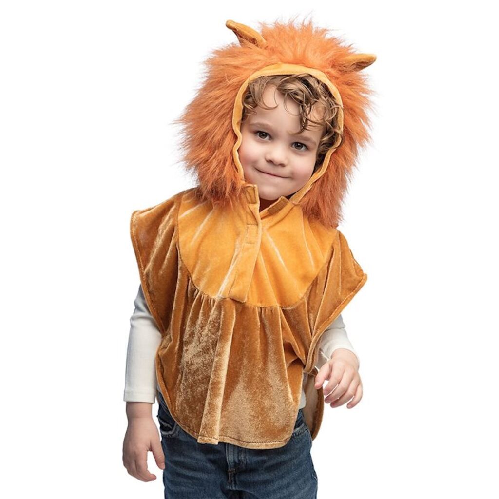 Boland Kinderkostüm-Poncho Löwe