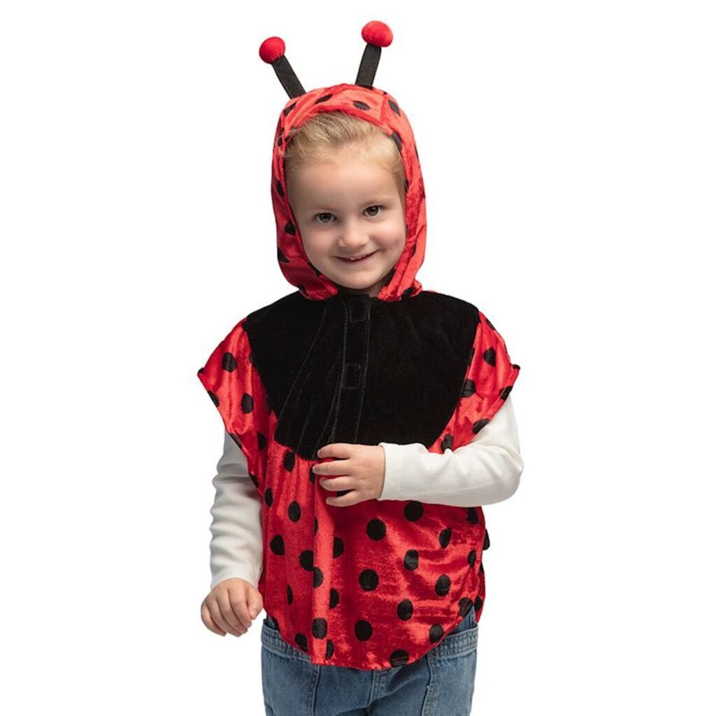 Boland Kinderkostüm Marienkäfer-Poncho